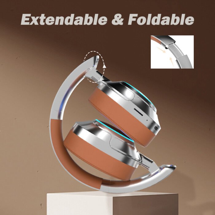 Retro Wireless Bluetooth ANC Headphones - Image 3
