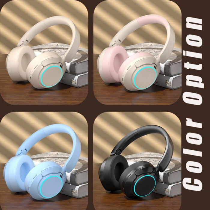Retro Wireless Bluetooth ANC Headphones - Image 6