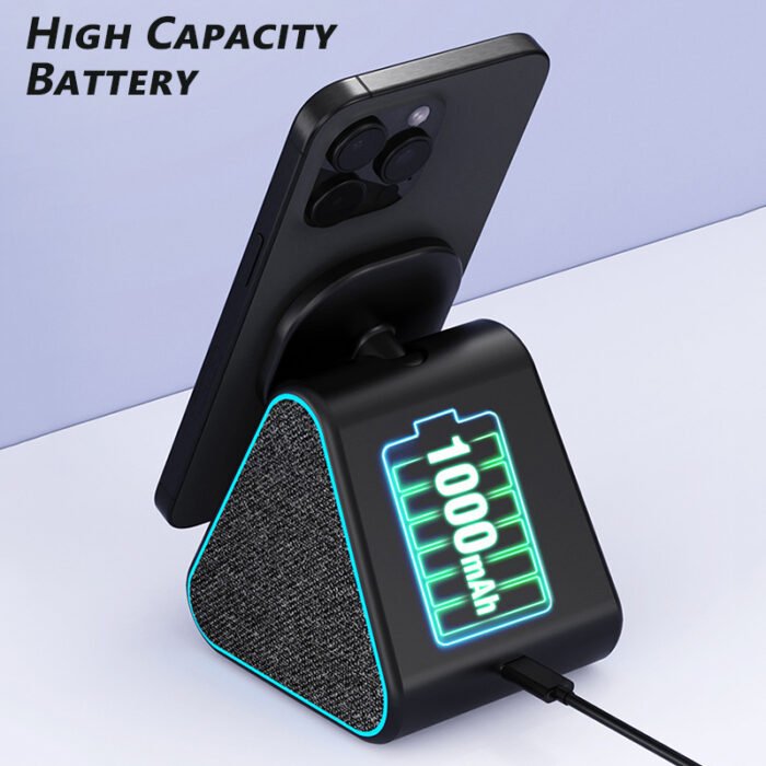 multi-function 15W wireless charger bluetooth speaker - Image 4