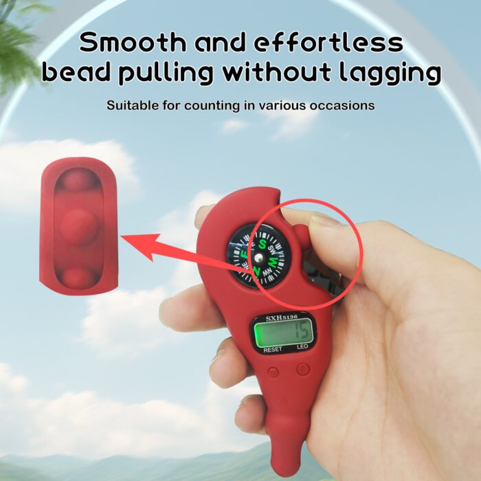 Built Compass Ball Counter Toy Chanting Tally Bead - Image 5