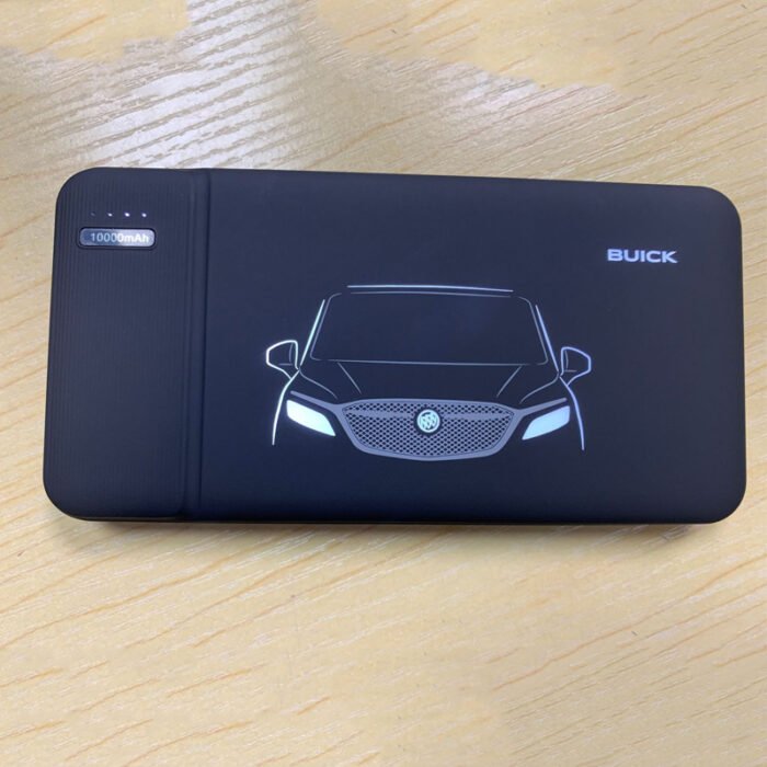 Promotional logo light on ultra slim power banks - Image 5