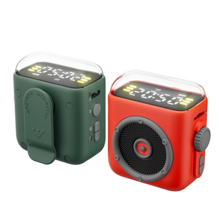 Alarm Clock Magnetic Wireless Bluetooth Speaker