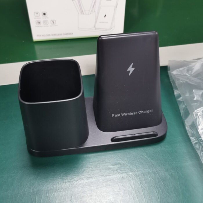 Multi-function 15W Wirelss Charger Pen Holder - Image 5
