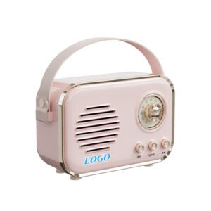 New retro wireless speaker with patent design