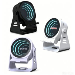 Place and Playing Smart Sensor Bluetooth speaker with Phone Stand Function
