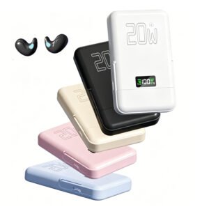 Multi-function Sleep Earbuds with Magnetic Power Bank