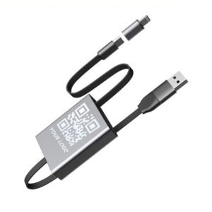 66W Retractable (1M) C to C Charging Cable