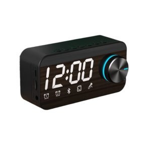Stylish  Double Clock Wireless Bluetooth Speaker